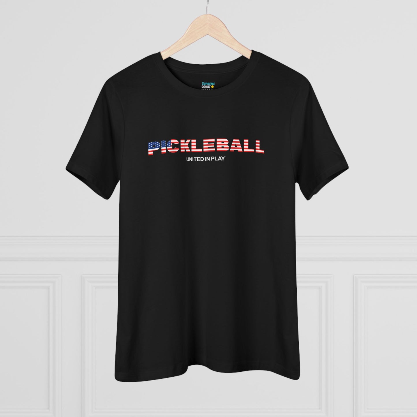 Pickleball (USA Flag) – Women's Premium Tee