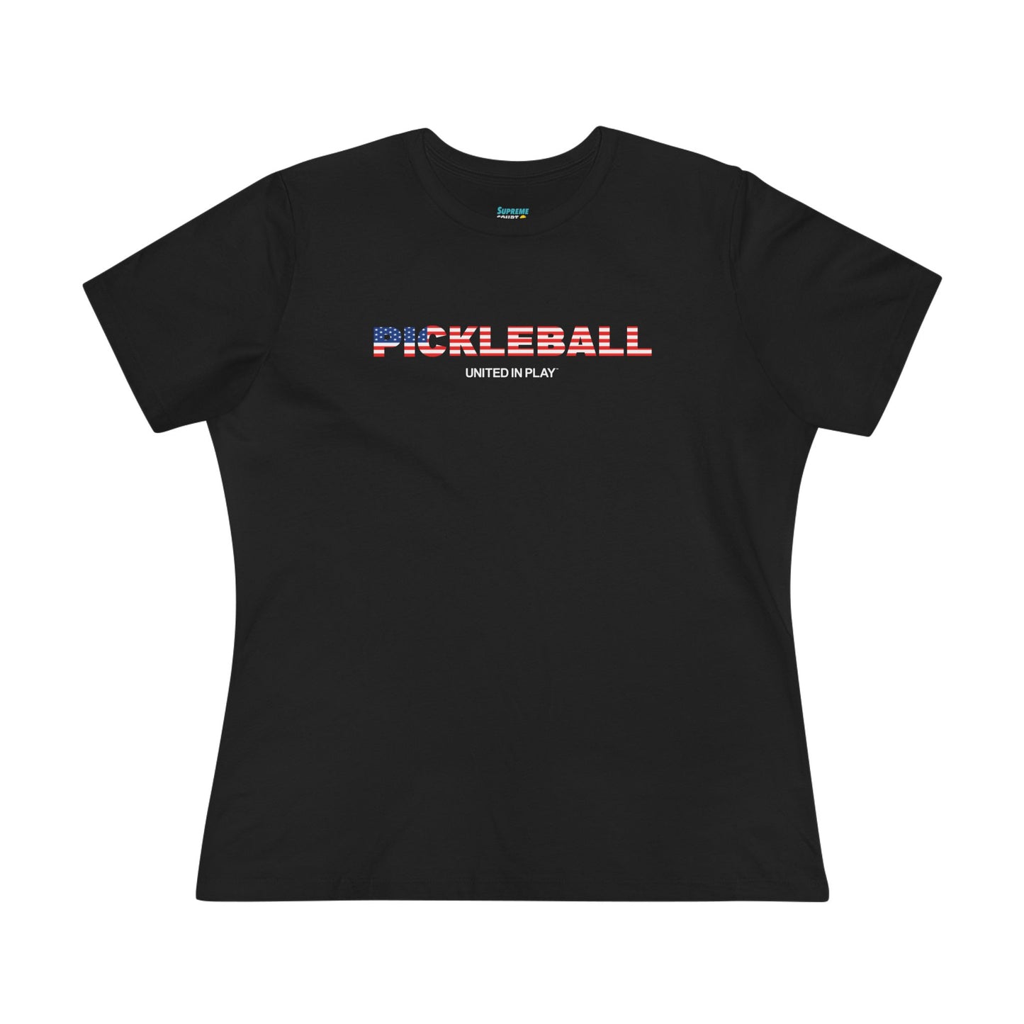 Pickleball (USA Flag) – Women's Premium Tee