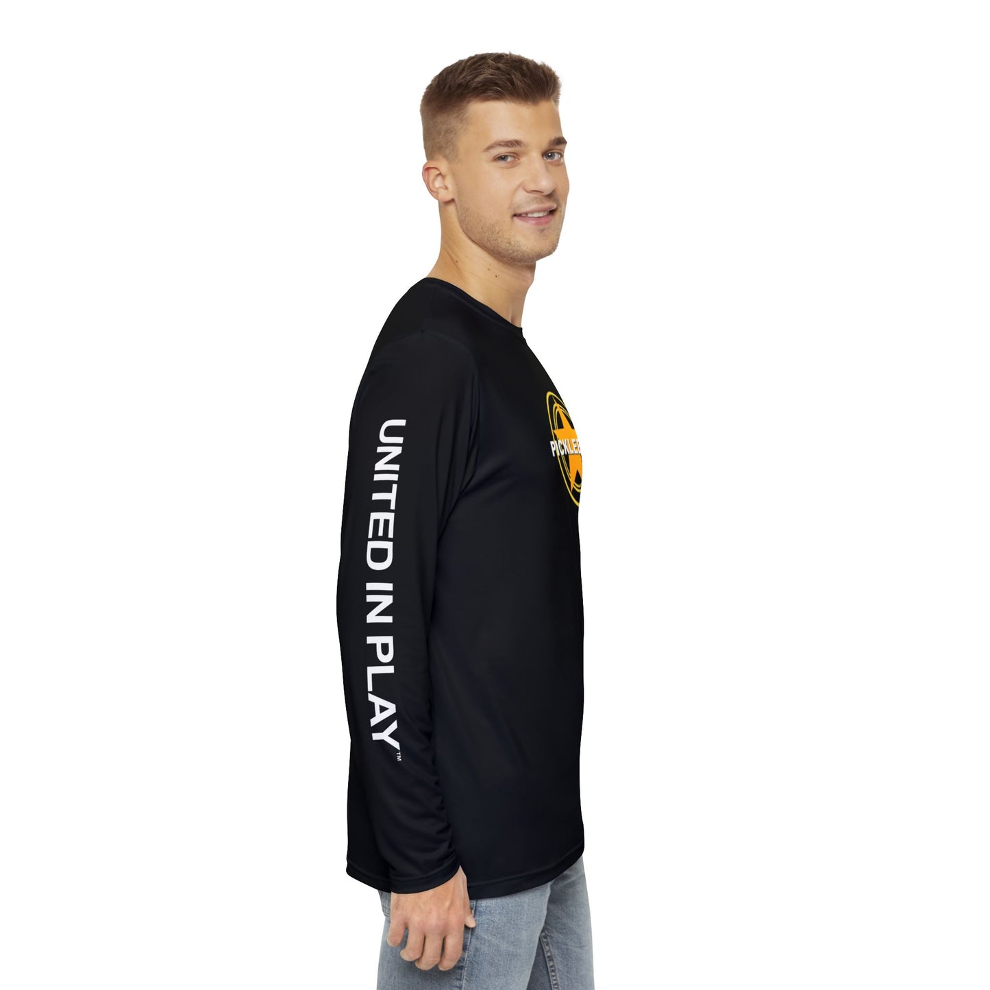 Pickleball (Star) – Men's Long Sleeve Performance Shirt