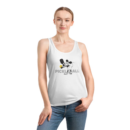 Steamboat Willie (Pickleball) – Women's Organic Cotton Tank Top