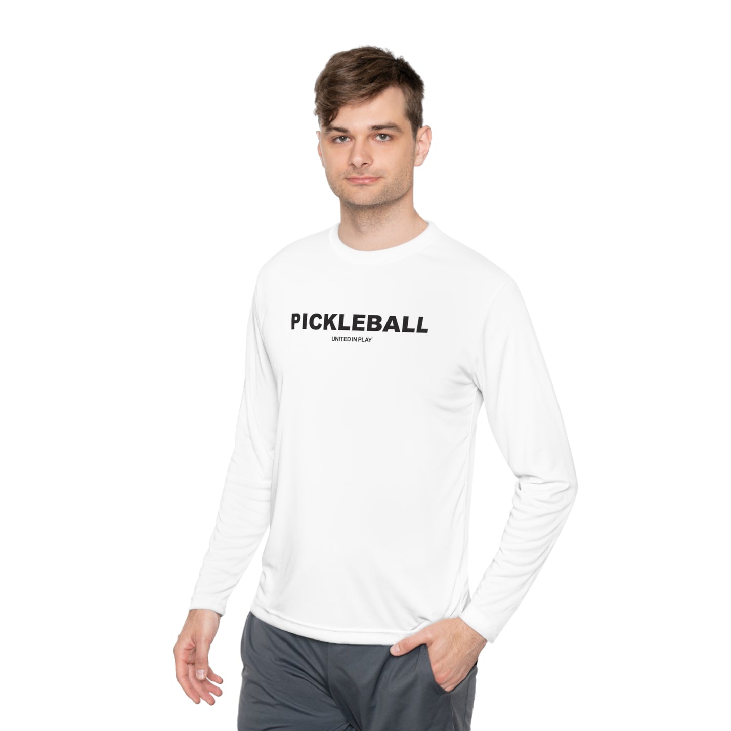 PICKLEBALL (United In Play) – Unisex Long Sleeve Performance Tee