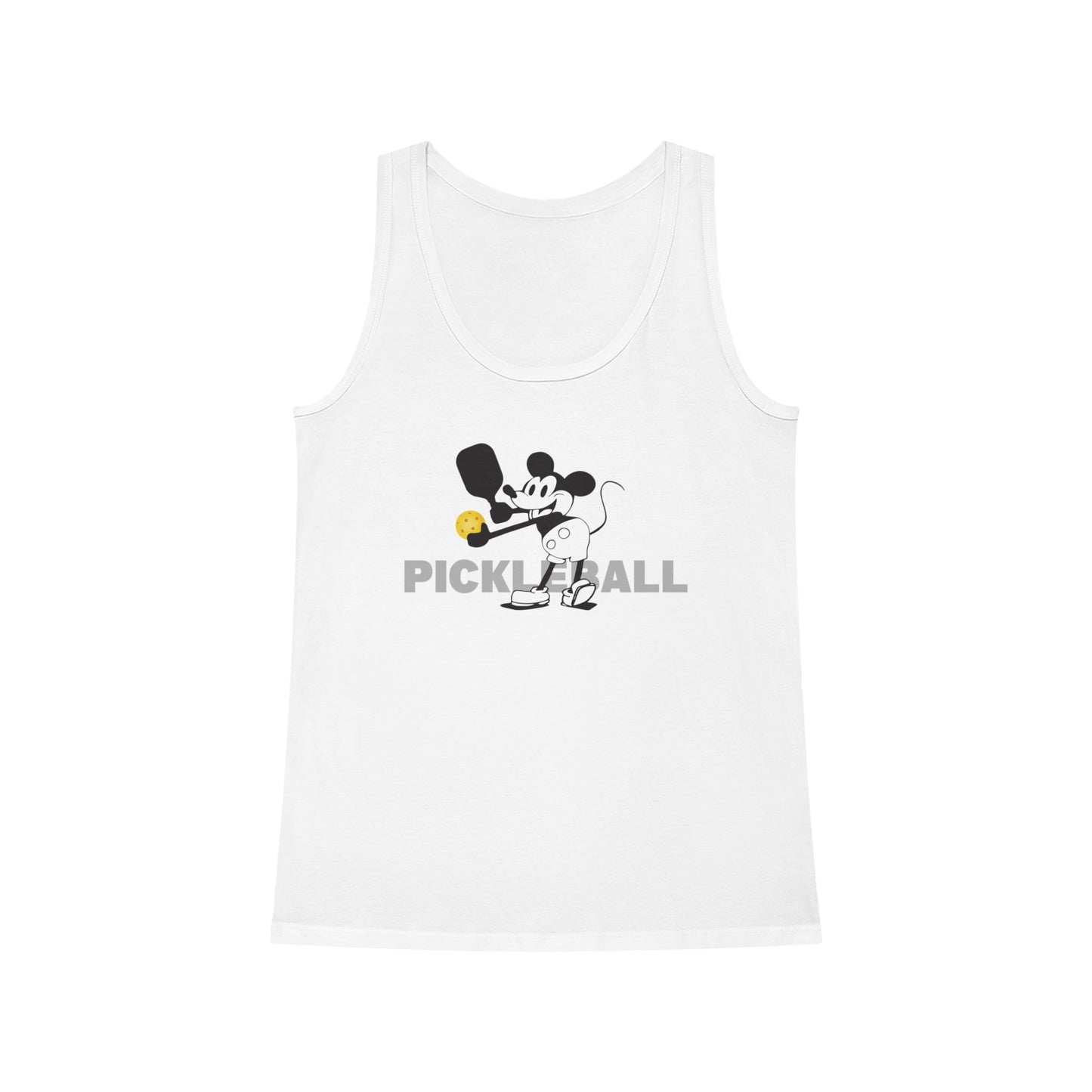 Steamboat Willie (Pickleball) – Women's Organic Cotton Tank Top