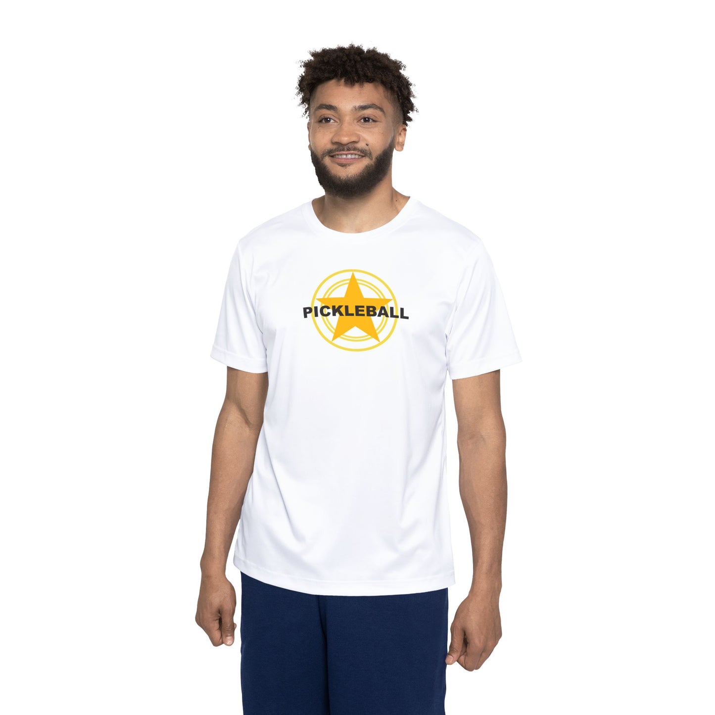 Pickleball (Star) – Men's Performance Sports Tee