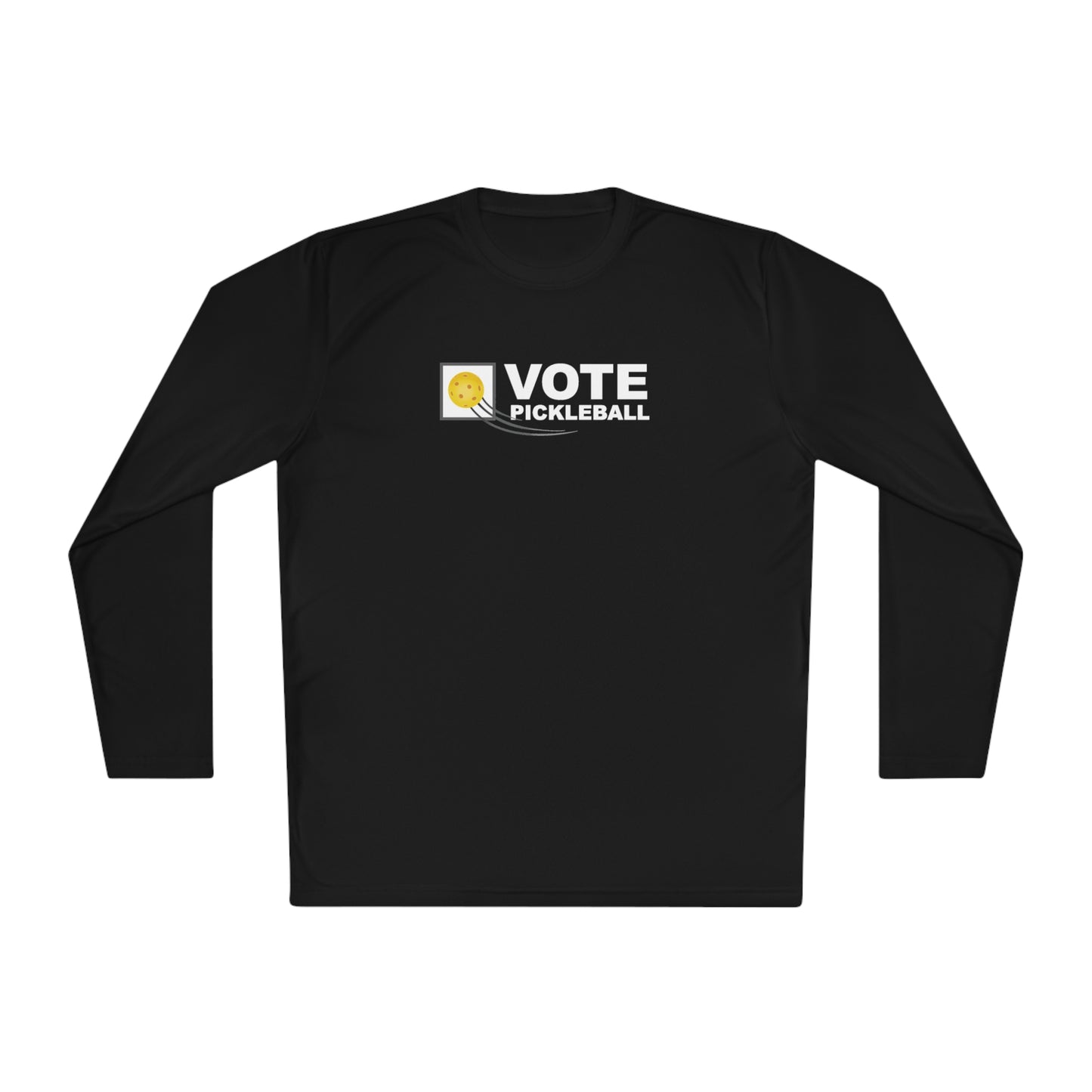 VOTE PICKLEBALL (United In Play) – Unisex Long Sleeve Performance Tee