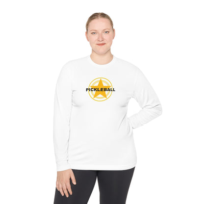 Pickleball (Star) – Unisex Long Sleeve Performance Tee