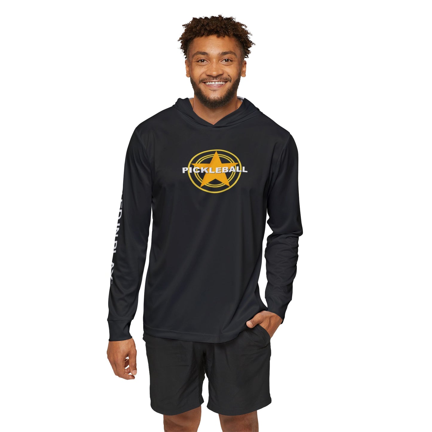 Pickleball (Star) – Men's Sports Warmup Hoodie