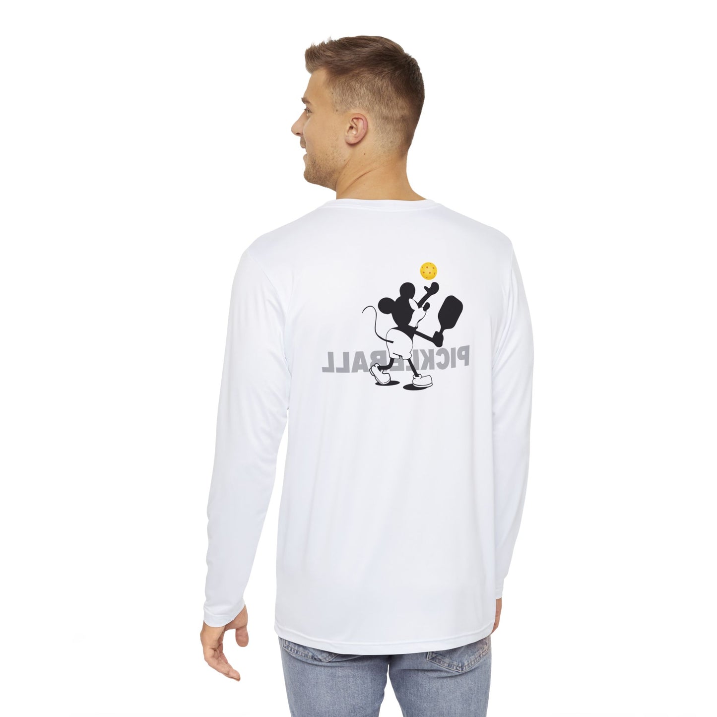 Steamboat Willie (Pickleball) – Men's Long Sleeve Performance Shirt