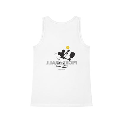 Steamboat Willie (Pickleball) – Women's Organic Cotton Tank Top