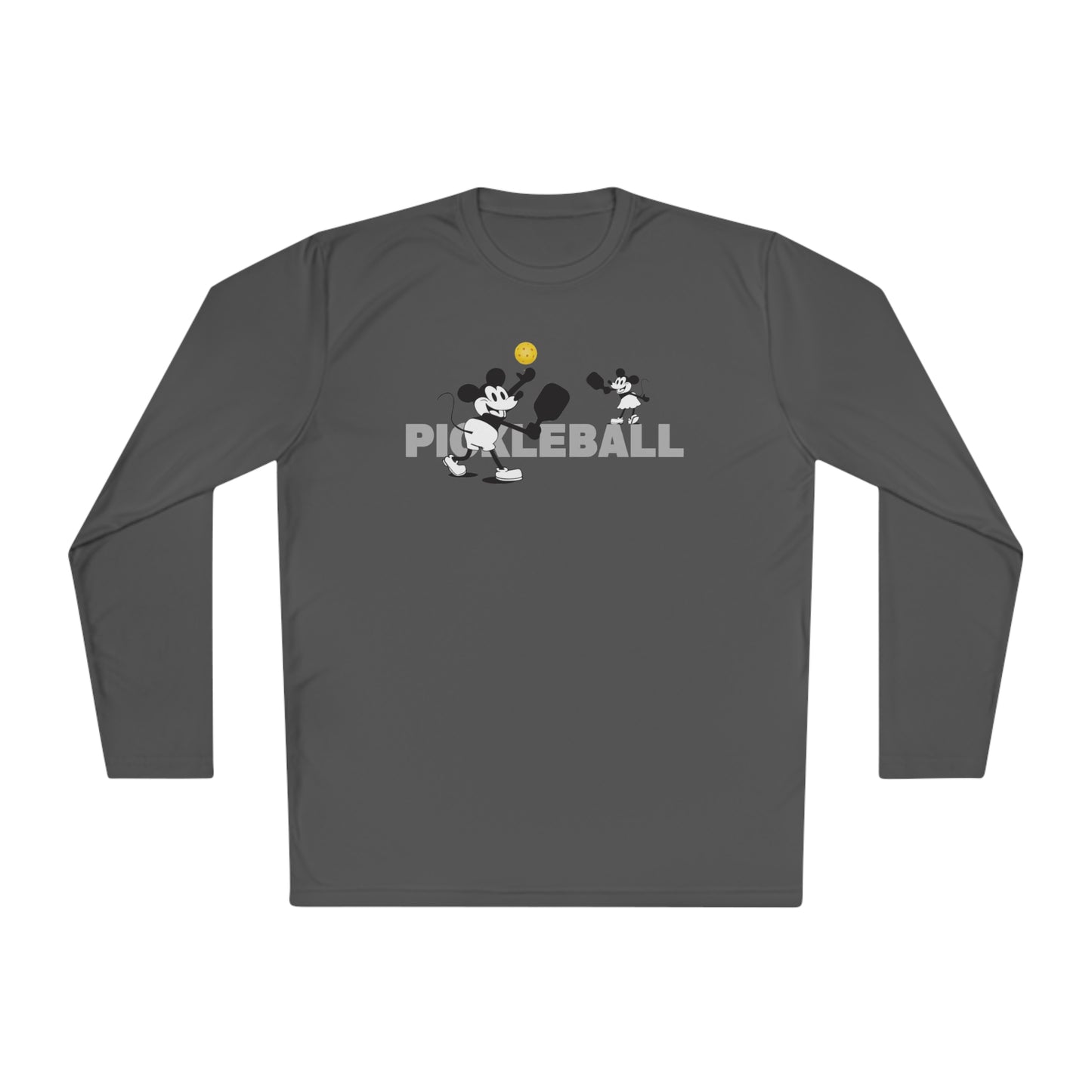 Steamboat Willie (Pickleball) – Unisex Long Sleeve Performance Tee