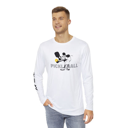 Steamboat Willie (Pickleball) – Men's Long Sleeve Performance Shirt