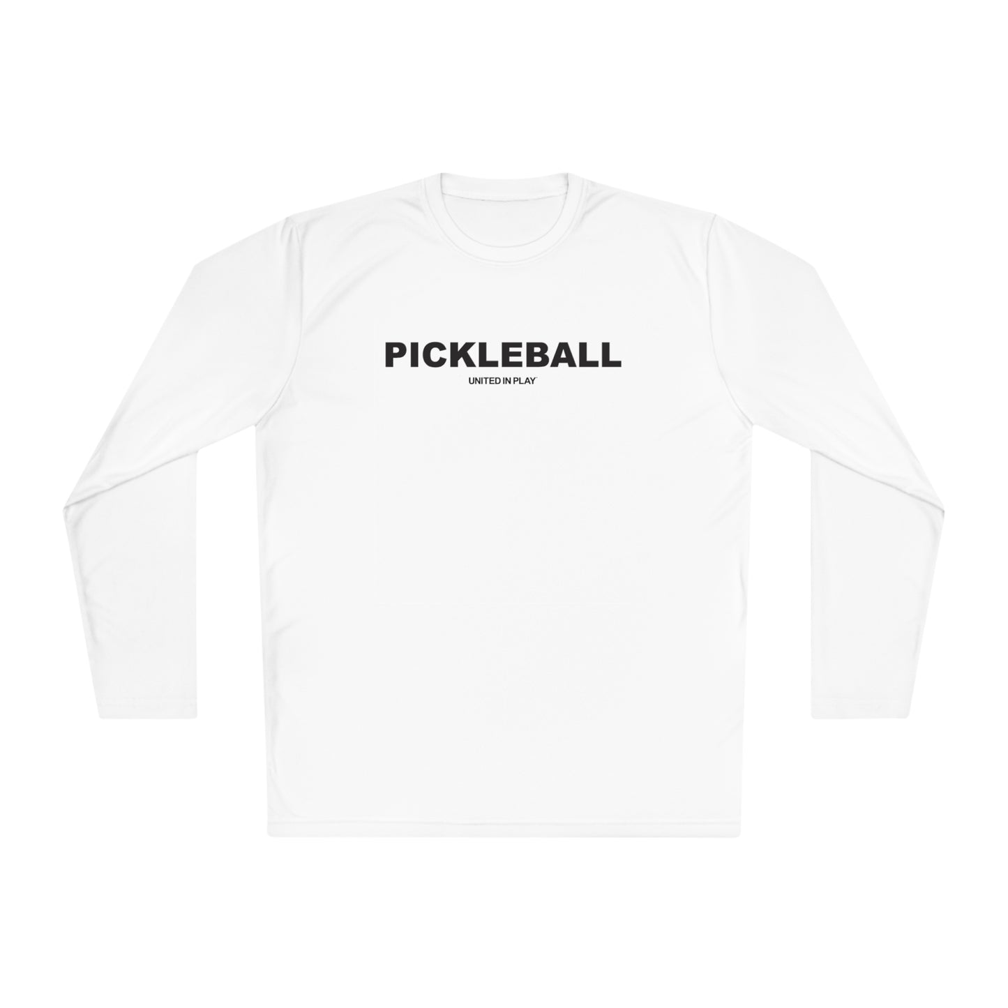 PICKLEBALL (United In Play) – Unisex Long Sleeve Performance Tee