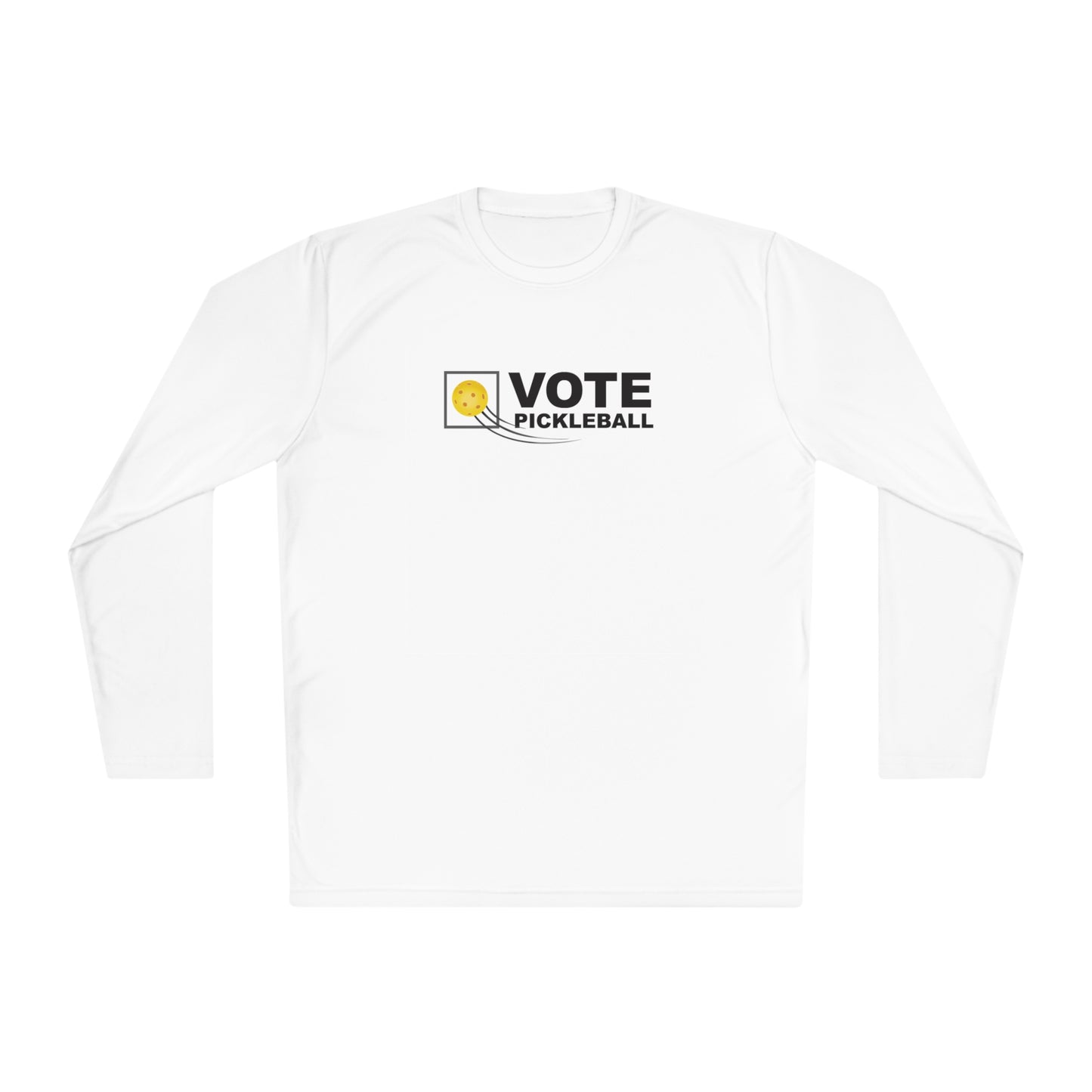 VOTE PICKLEBALL (United In Play) – Unisex Long Sleeve Performance Tee