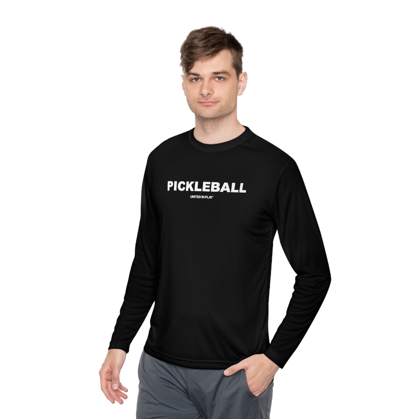 PICKLEBALL (United In Play) – Unisex Long Sleeve Performance Tee