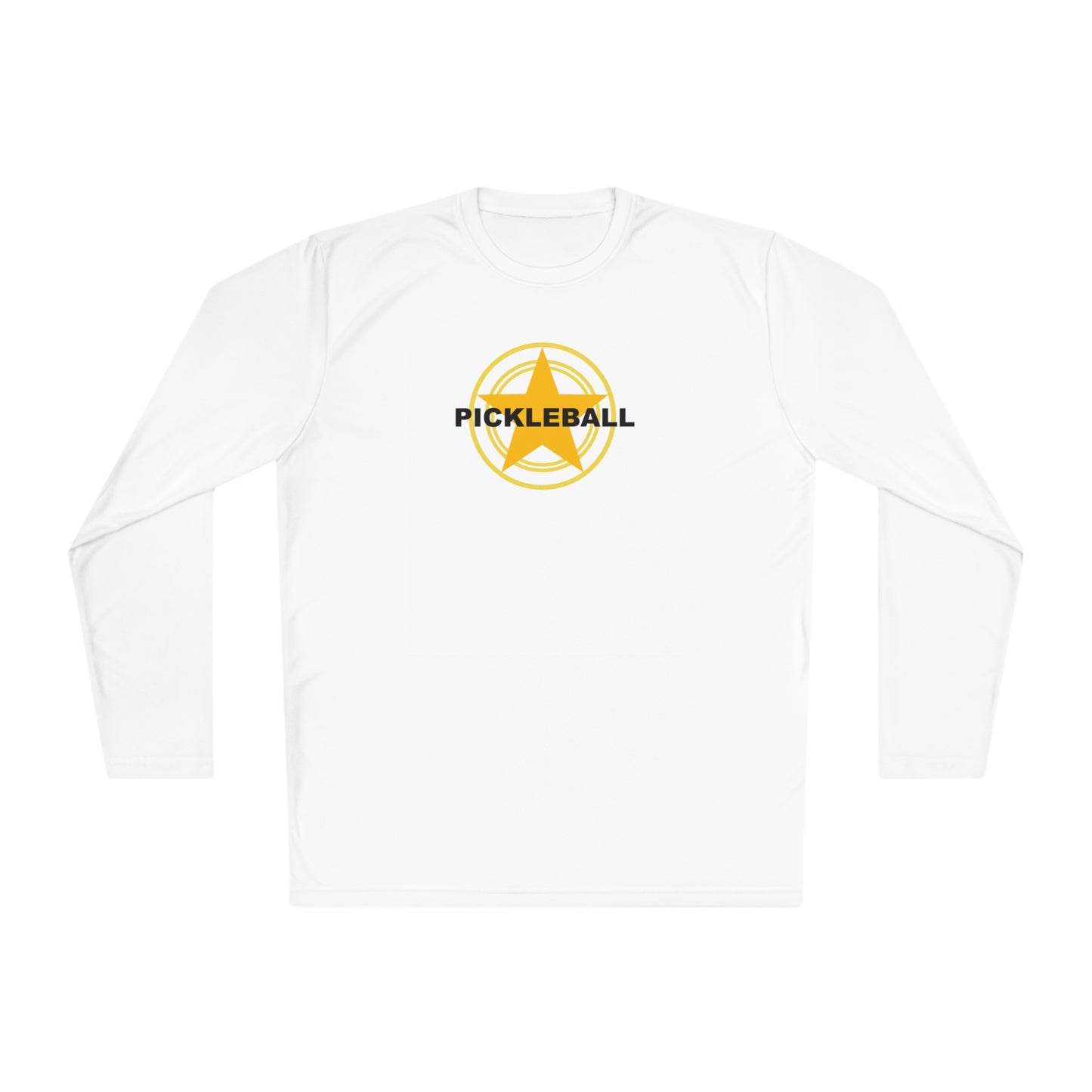 Pickleball (Star) – Unisex Long Sleeve Performance Tee