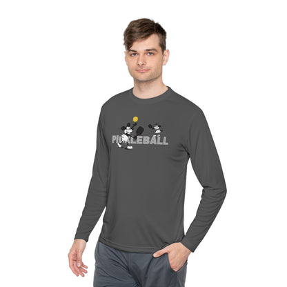 Steamboat Willie (Pickleball) – Unisex Long Sleeve Performance Tee