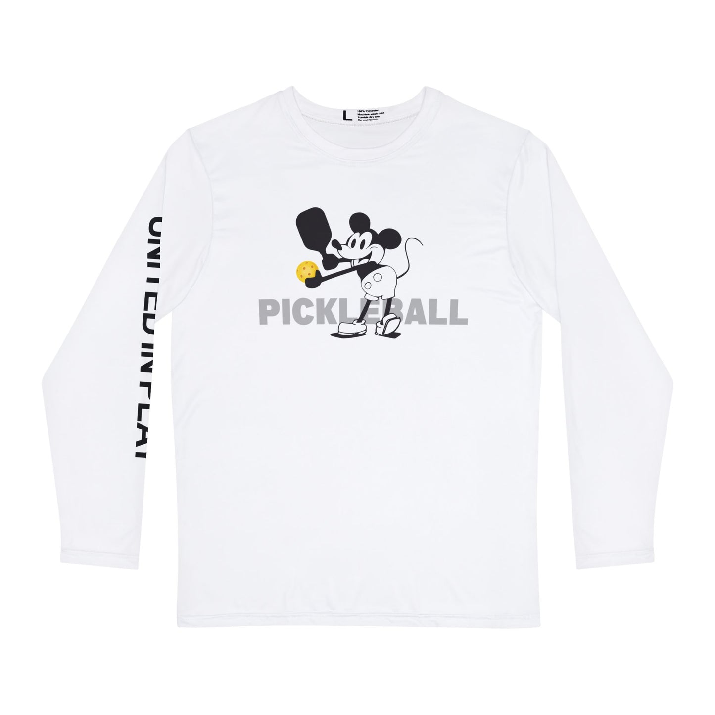 Steamboat Willie (Pickleball) – Men's Long Sleeve Performance Shirt