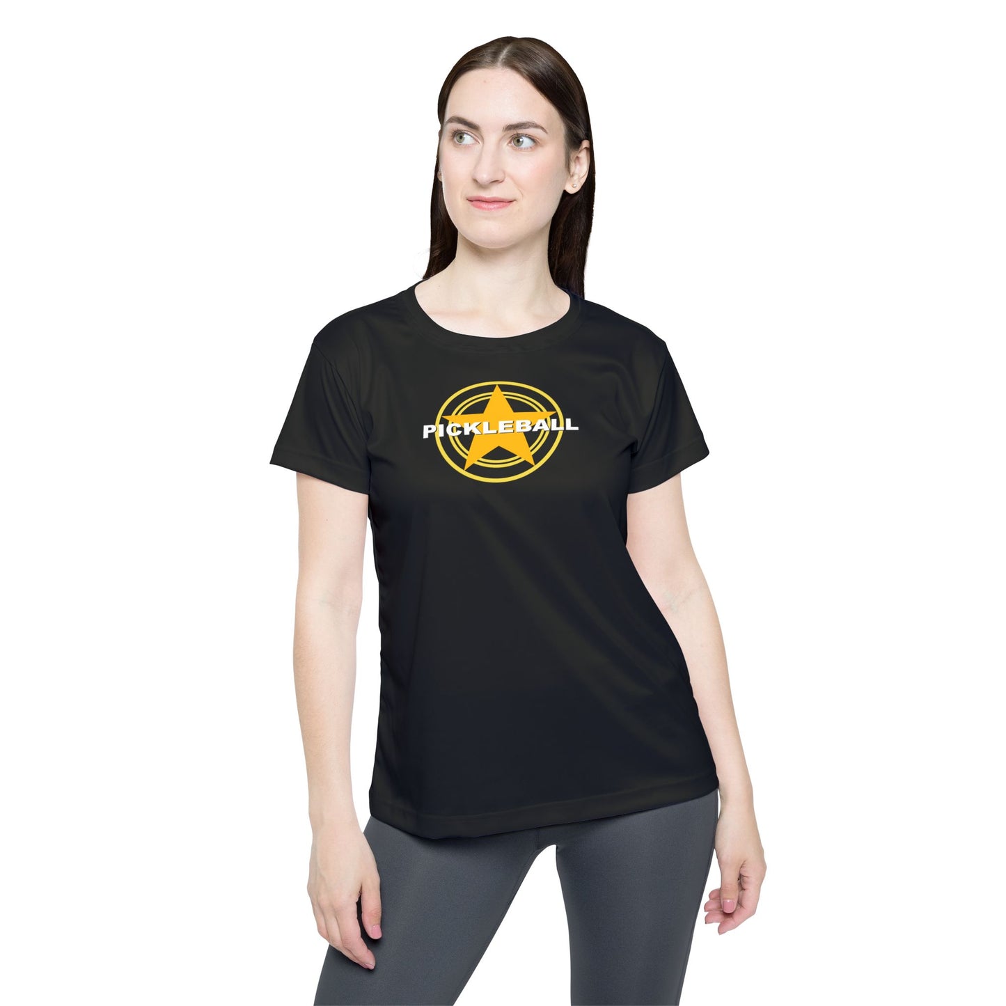 Pickleball (Star) – Women's Performance Sports Tee