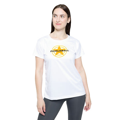 Pickleball (Star) – Women's Performance Sports Tee